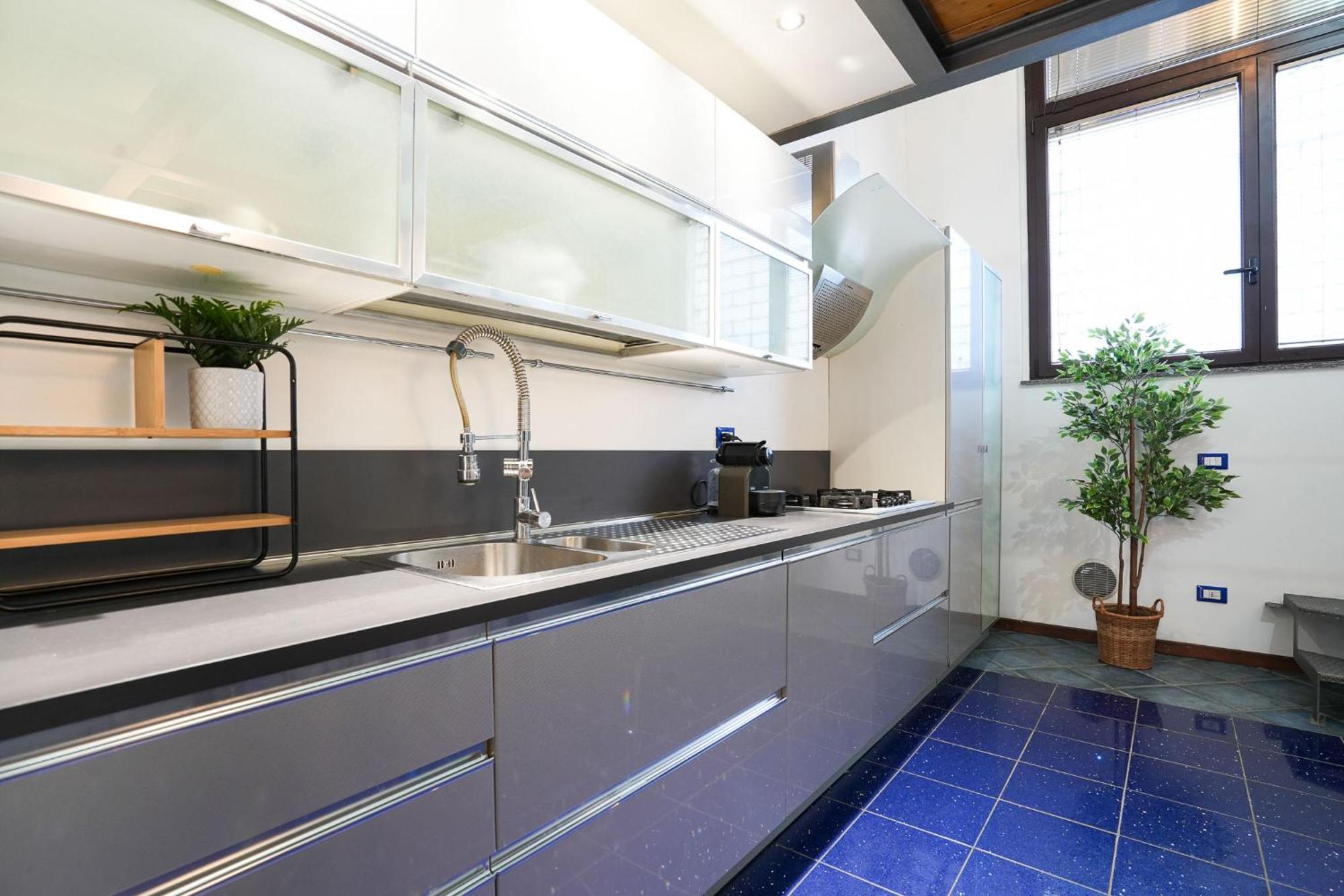 Industrial Loft Leilighet Milano Eksteriør bilde