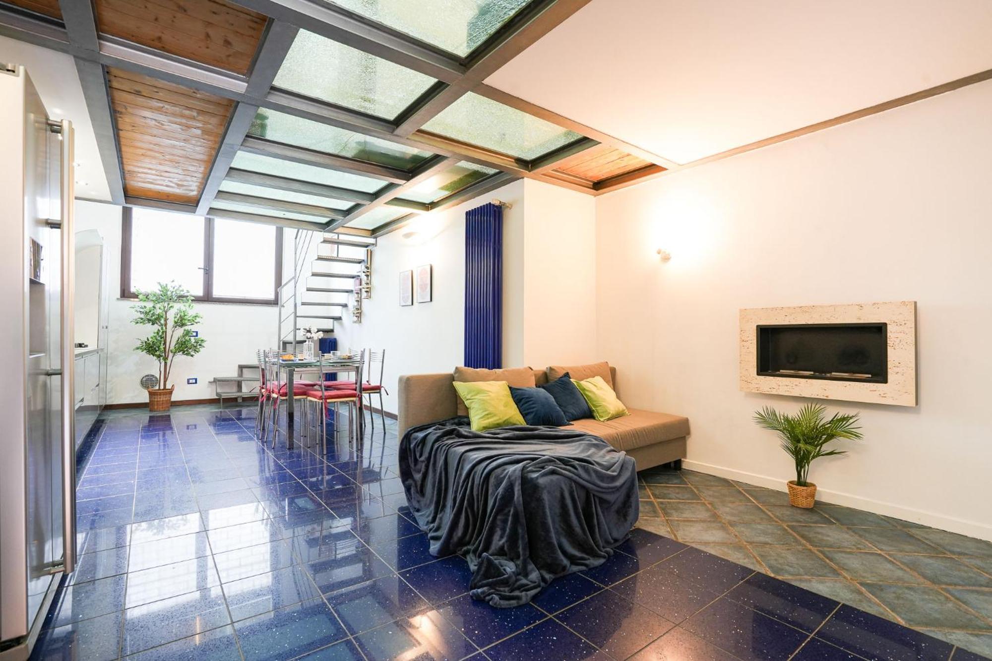 Industrial Loft Leilighet Milano Eksteriør bilde